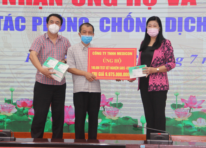 Tiếp nhận hơn 10 tỷ đồng phòng, chống dịch COVID-19